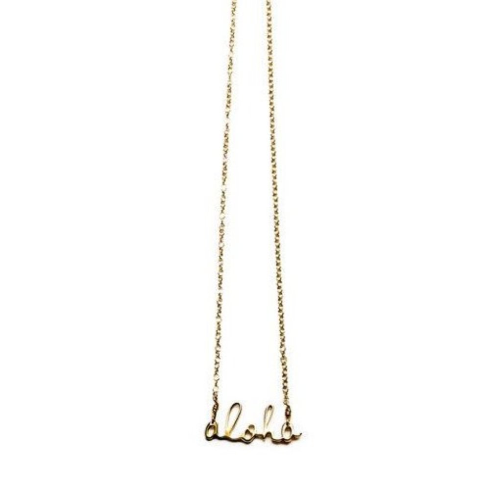 Small Simply Aloha Necklace